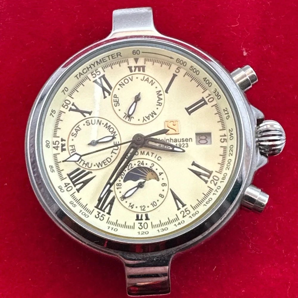 Steinhausen Automatic Triple Date Chronograph TW 381S -12-0038 Wristwatch